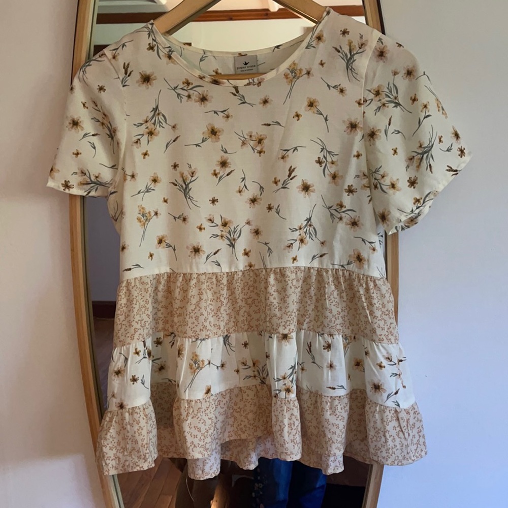 Light yellow blouse
